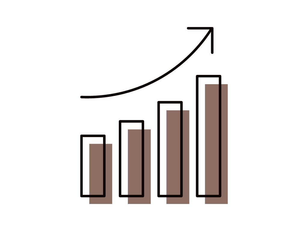 courbe augmentation trafic web